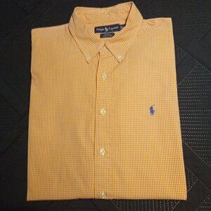 Vintage Ralph Lauren Button Down Collar Long Sleeve Shirt XL